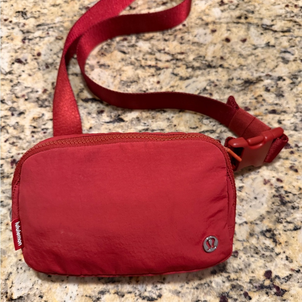 Lululemon Athletica Rust Orange Crossbody Bag